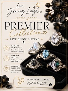 Premier Collection Gemstone Rings - LIVE SHOW LISTING